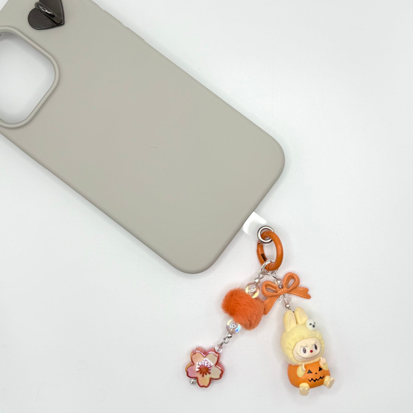 Halloween Pumpkin Labubu Mini Figure Keychain | Bag charm