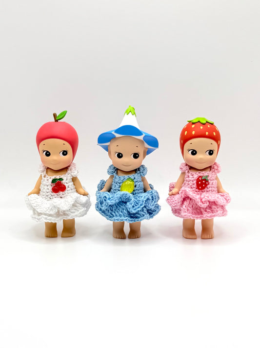 Sonny Angel Crochet Fruit Dress