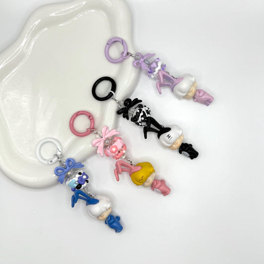 Dimoo Bunny Mini Figure Keychain | Bag Charm