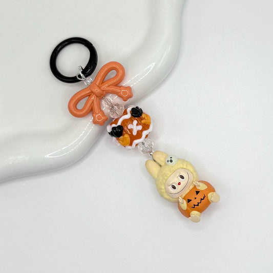 Halloween Labubu and Hacipupu Mini Figure Keychain | Bag Charm