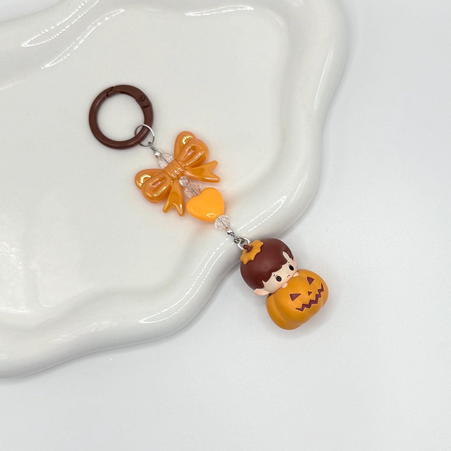 Halloween Labubu and Hacipupu Mini Figure Keychain | Bag Charm