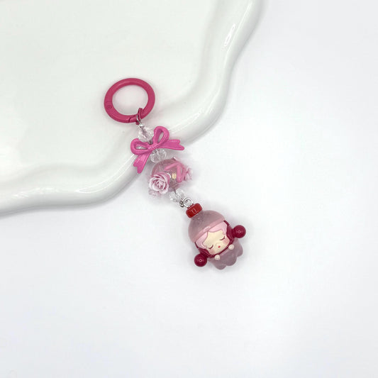 Soda Series Authentic Pop Bean Hand Painted Bead Keychain | Bag charm | Phone charm | Handmade Beads | Popmart Bead