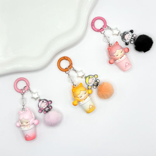 Skullpanda Mini Figure Keychain | Bag Charm