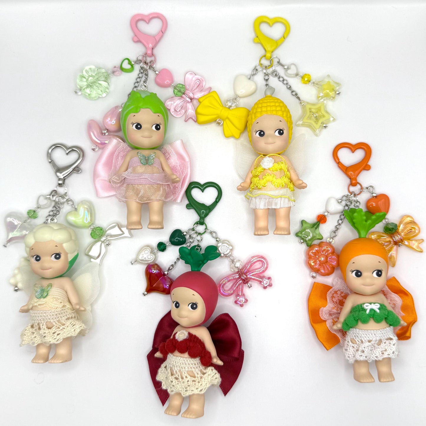 Sonny Angel Veggie Series Keychains