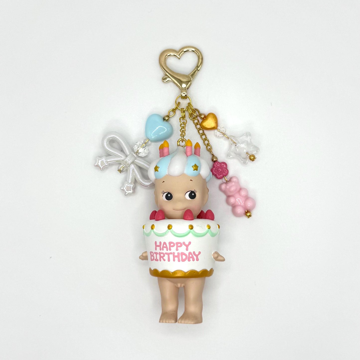 Sonny Angel Birthday Cake Keychains