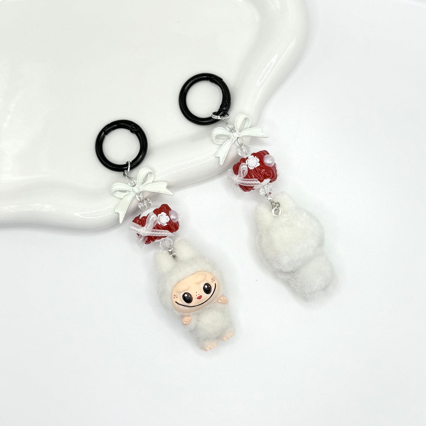 Labubu Coca Cola Mini Figure Keychain | Bag Charm