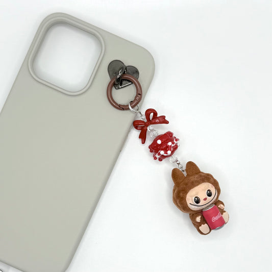 Labubu Coca Cola Mini Figure Keychain | Bag Charm