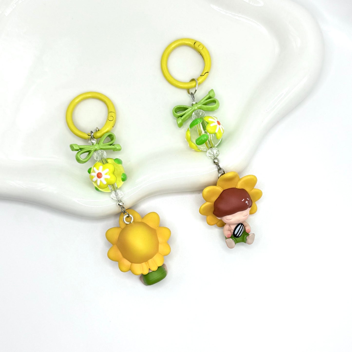 Dimoo Plant and Nature Mini Figure Keychain | Bag Charm | Phone Charm