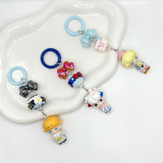 Dimoo Sweet Treat Mini Figure Keychain | Bag Charm | Phone Charm