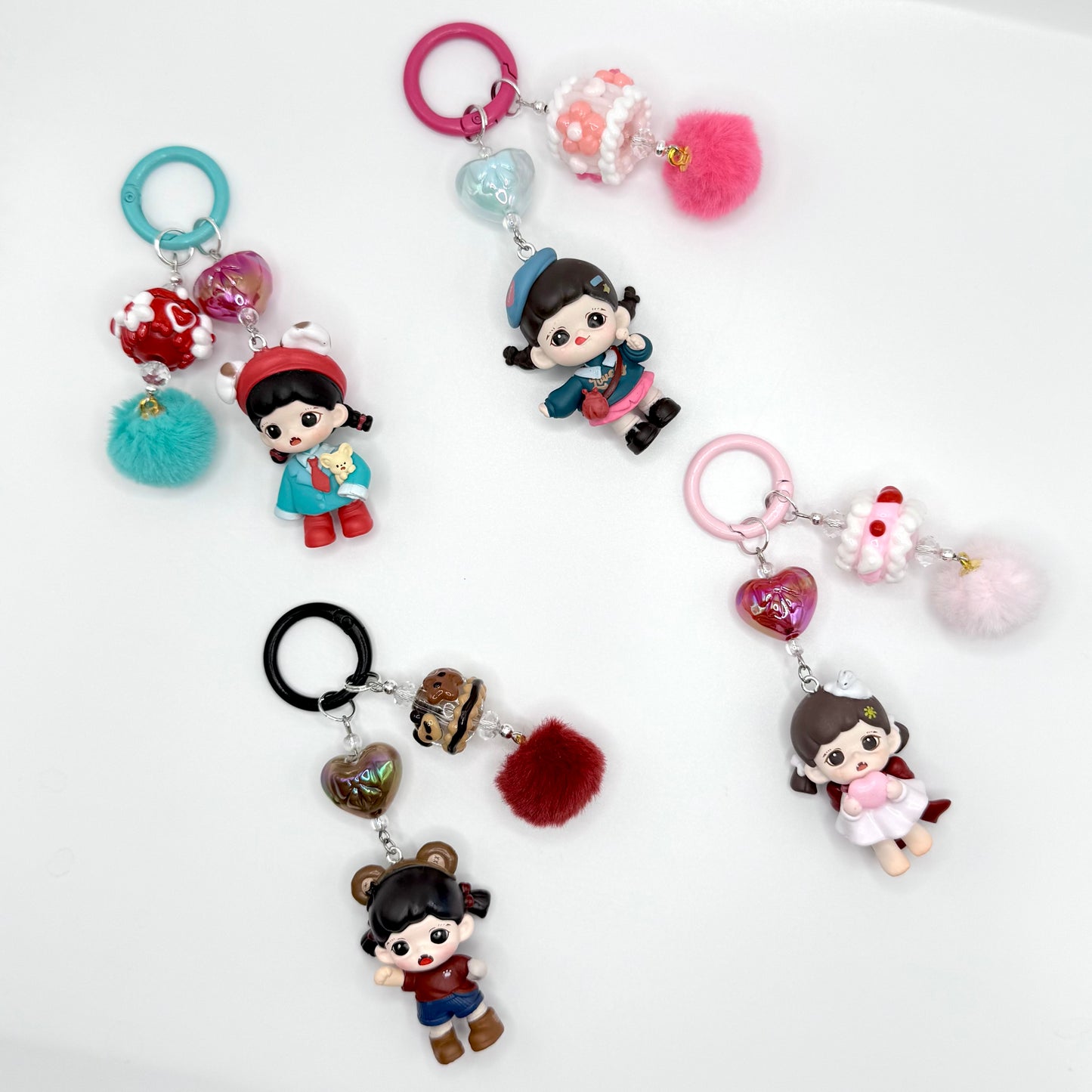 Zora Mini Figure Keychain | Bag Charm | Phone Charm