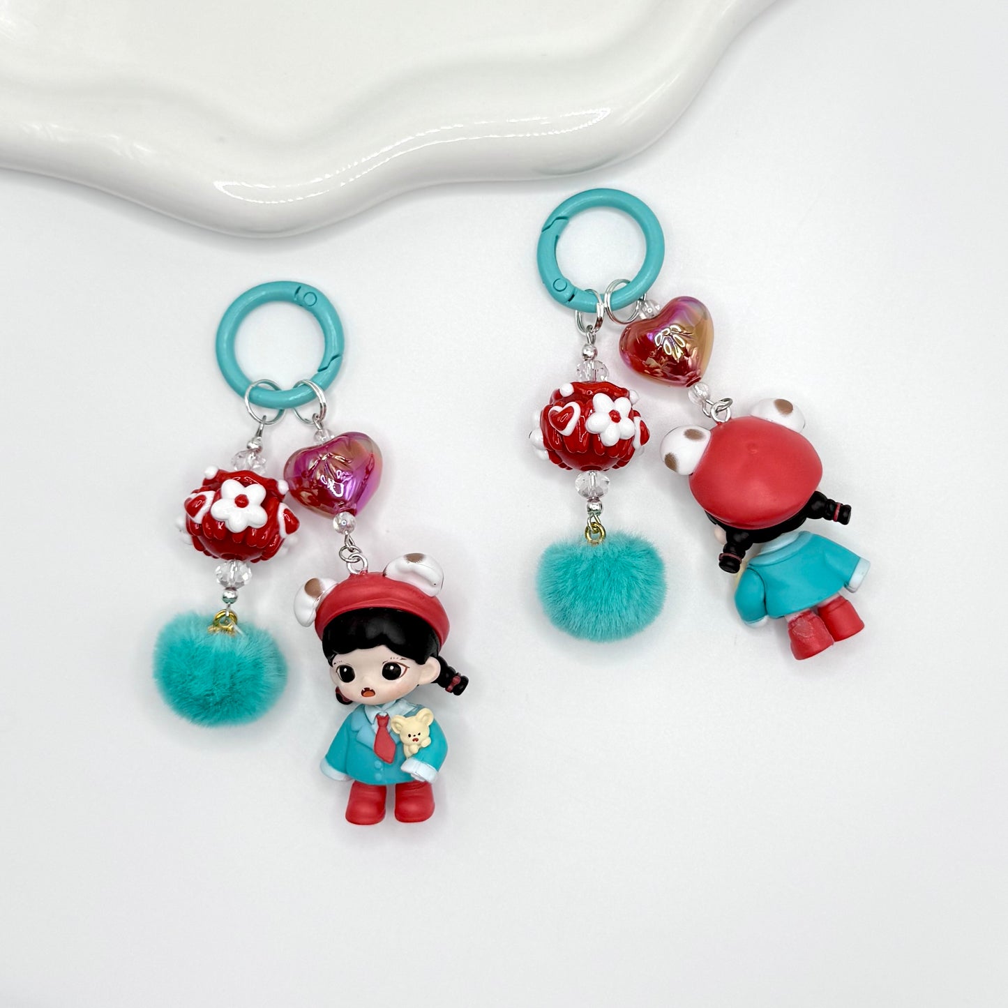 Zora Mini Figure Keychain | Bag Charm | Phone Charm