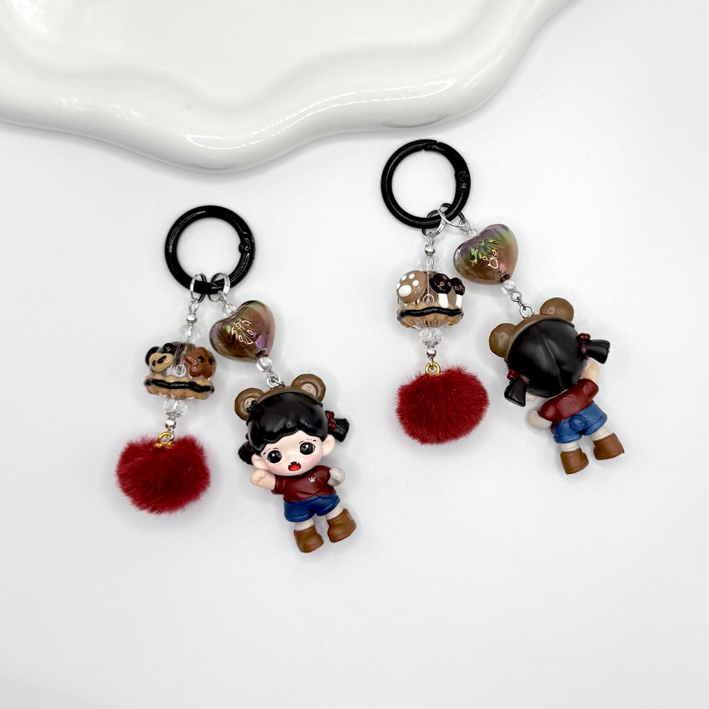 Zora Mini Figure Keychain | Bag Charm | Phone Charm