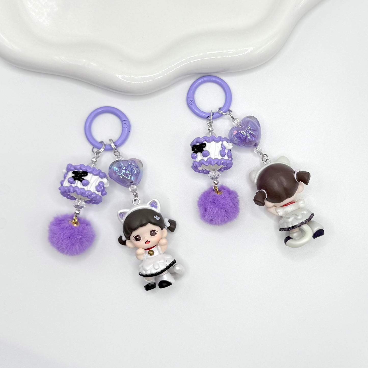Zora Mini Figure Keychain | Bag Charm | Phone Charm