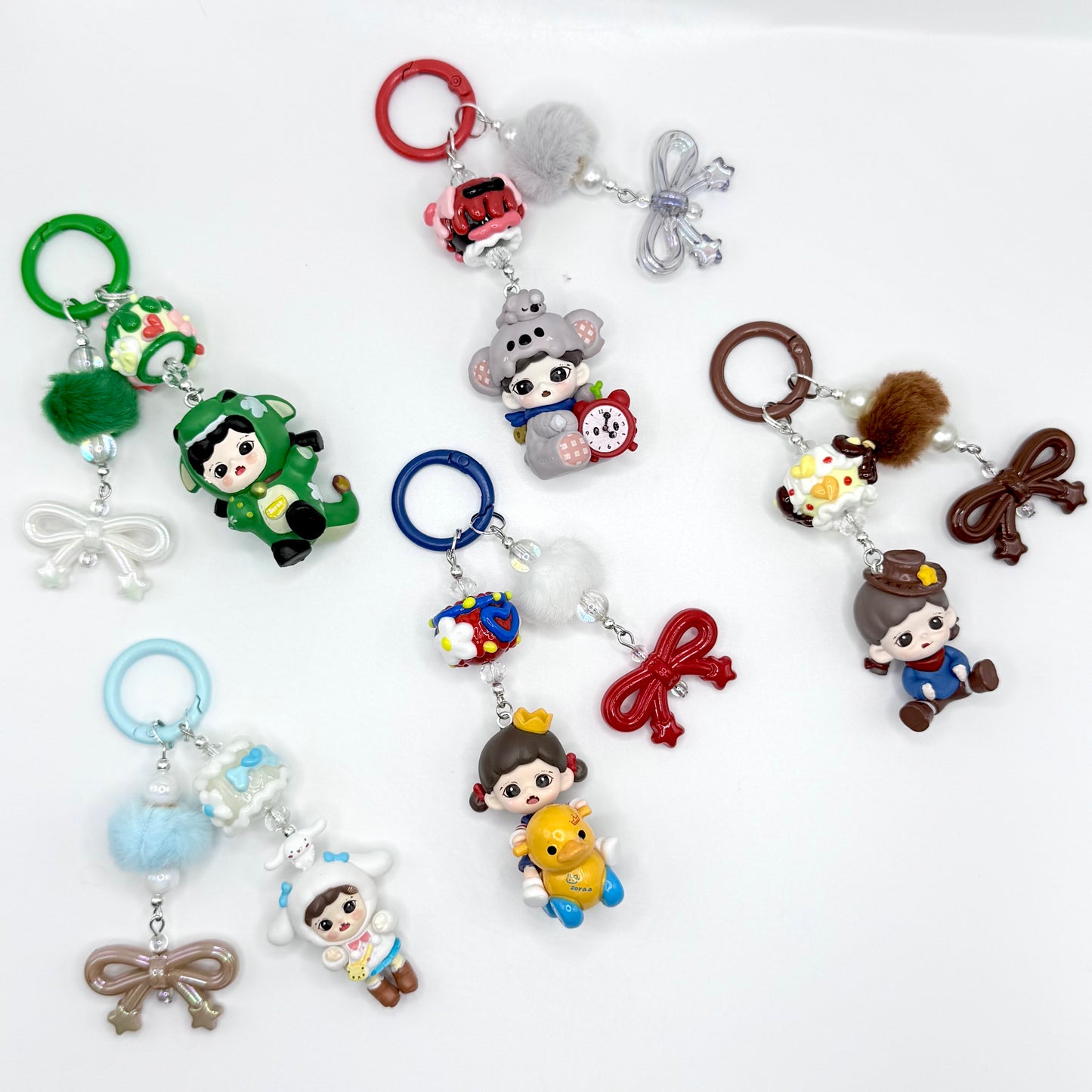 Zora Fun Costume Mini Figure Keychain | Bag Charm | Phone Charm