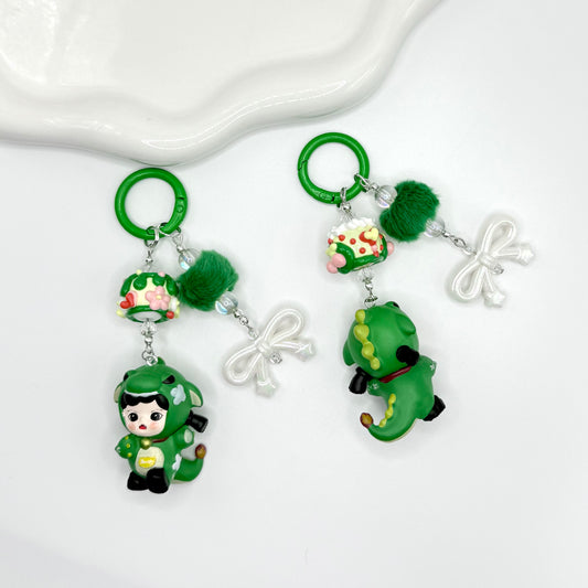 Zora Fun Costume Mini Figure Keychain | Bag Charm | Phone Charm