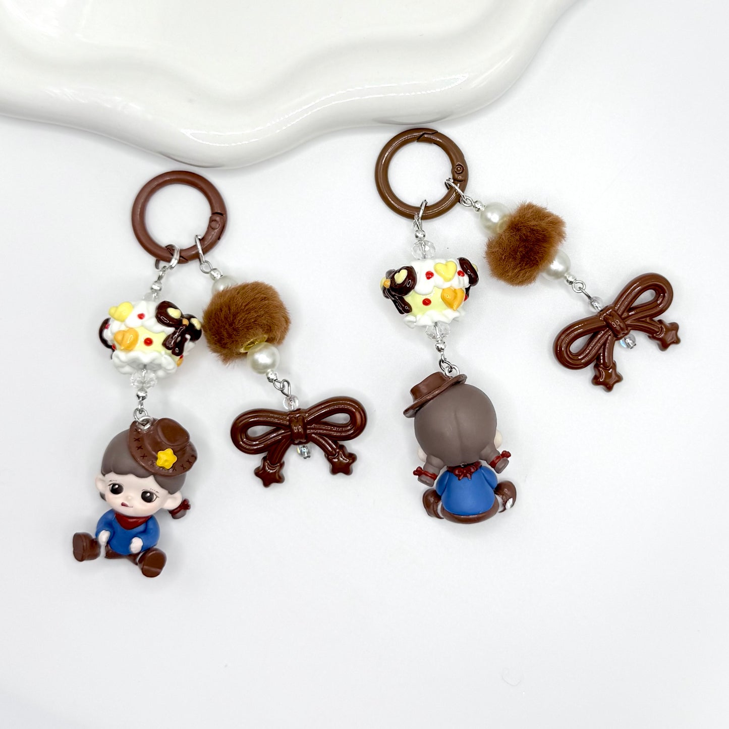 Zora Fun Costume Mini Figure Keychain | Bag Charm | Phone Charm
