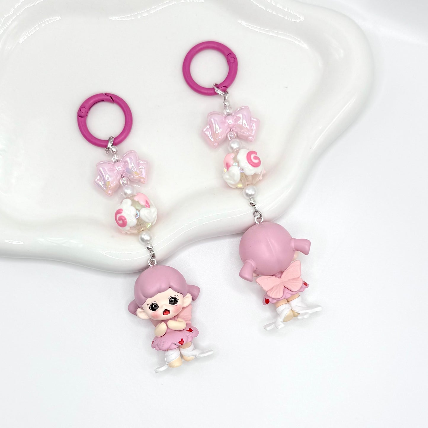 Zora Girly Mini Figure Keychain | Bag Charm | Phone Charm