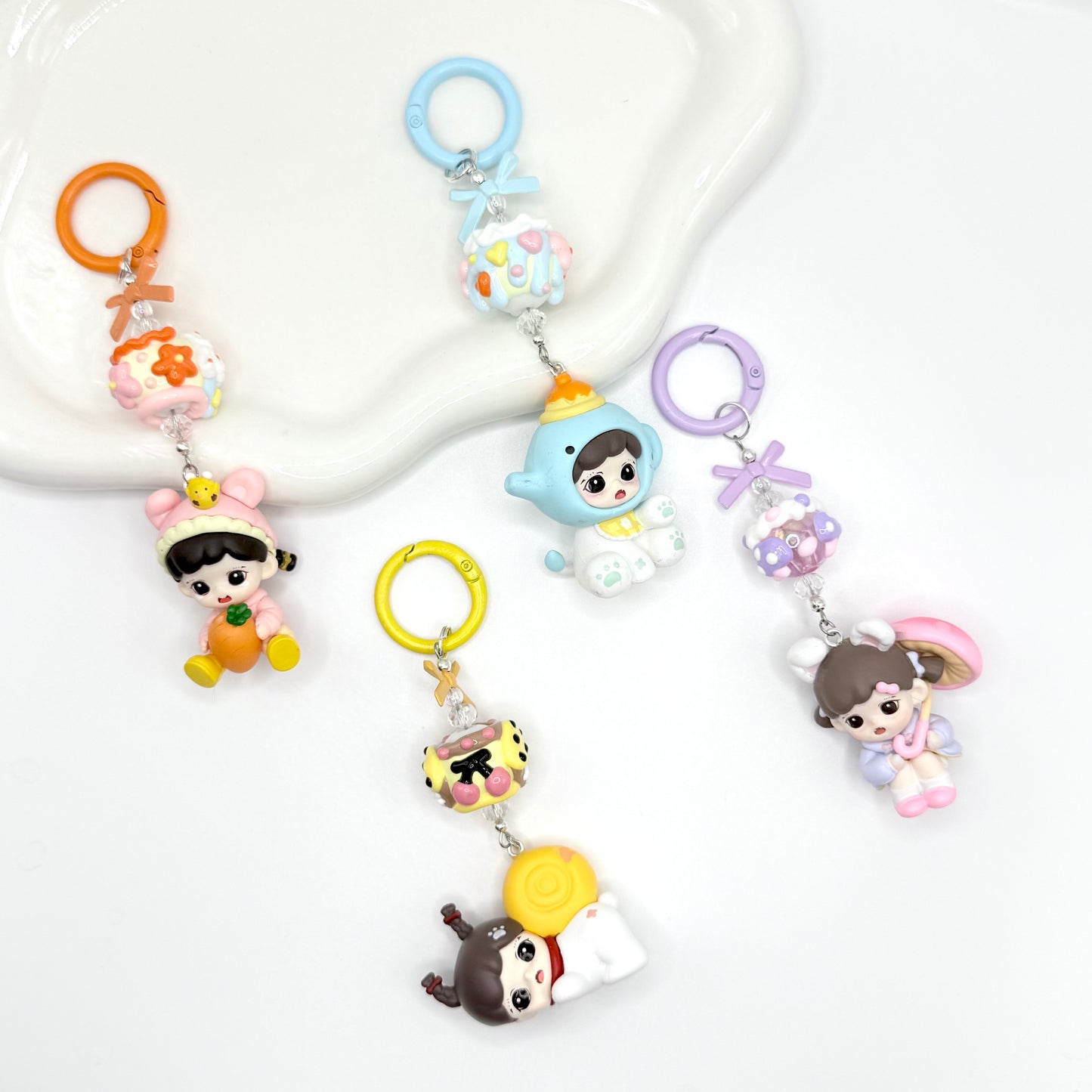 Zora Garden Party Mini Figure Keychain | Bag Charm | Phone Charm