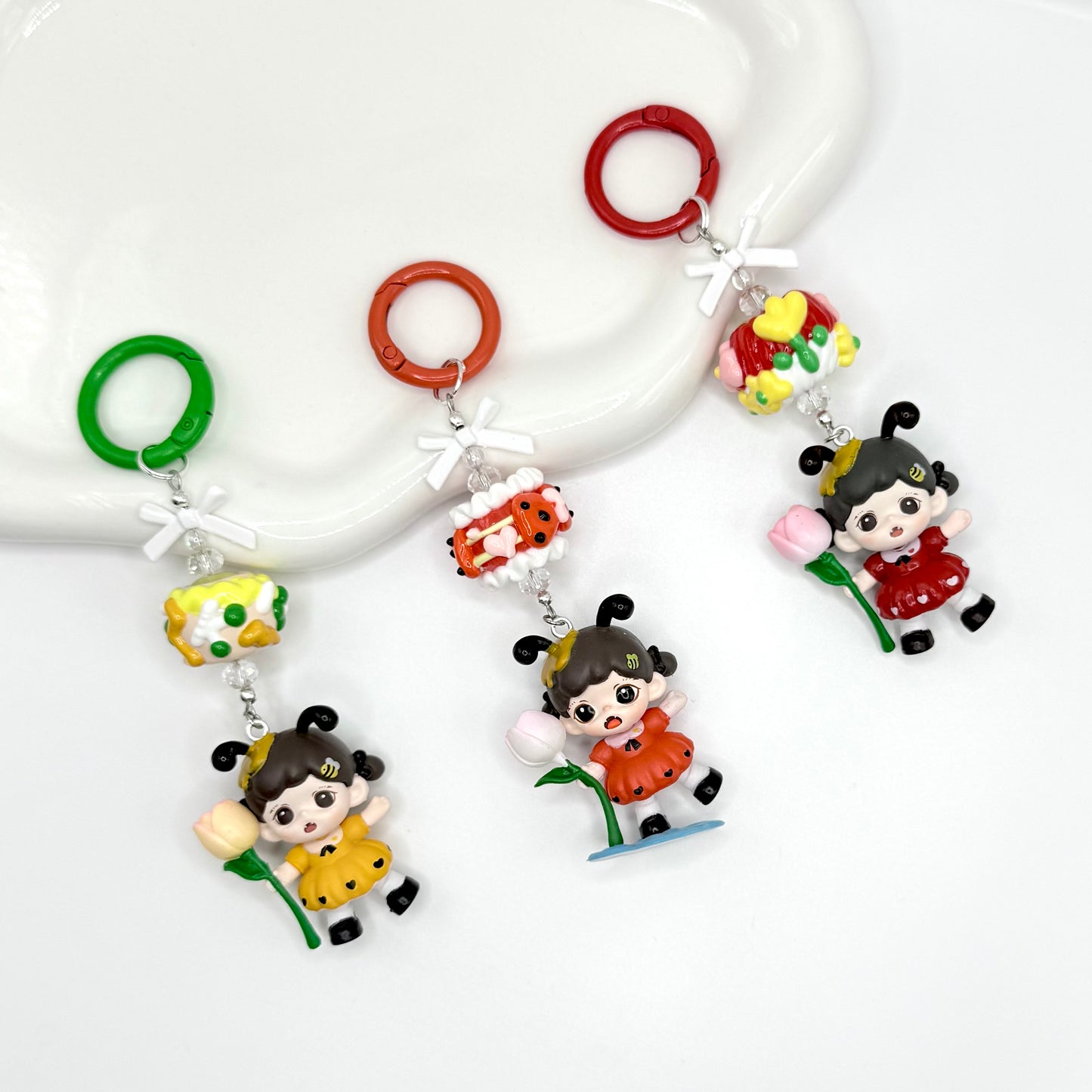Zora Garden Party Mini Figure Keychain | Bag Charm | Phone Charm