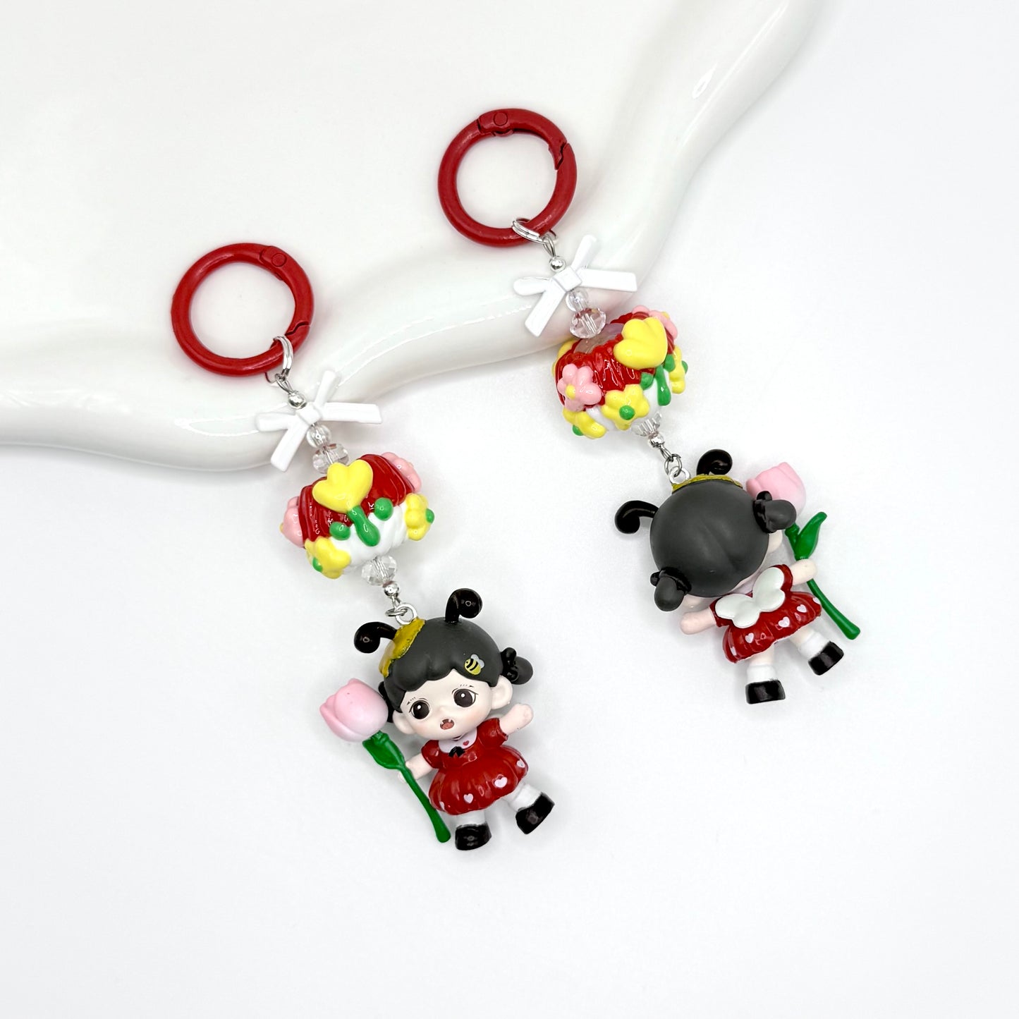 Zora Garden Party Mini Figure Keychain | Bag Charm | Phone Charm