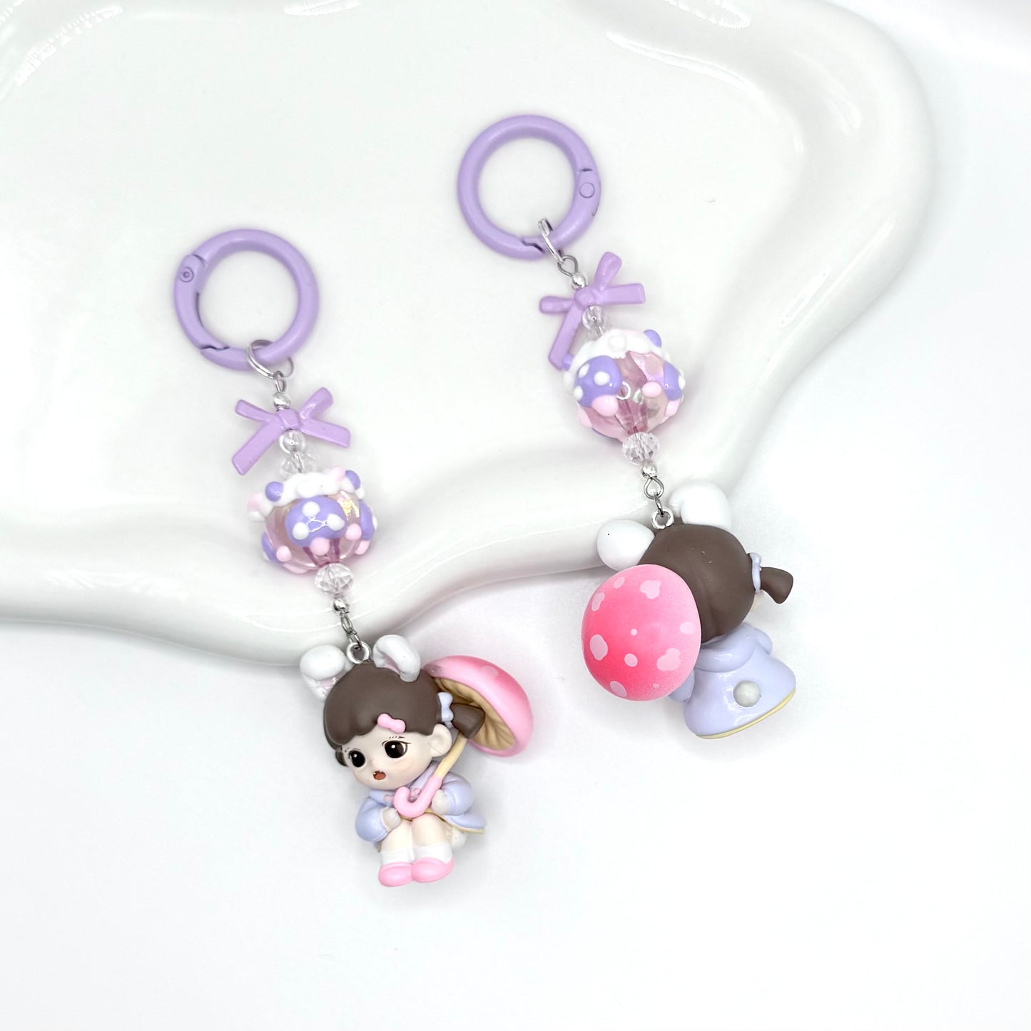 Zora Garden Party Mini Figure Keychain | Bag Charm | Phone Charm