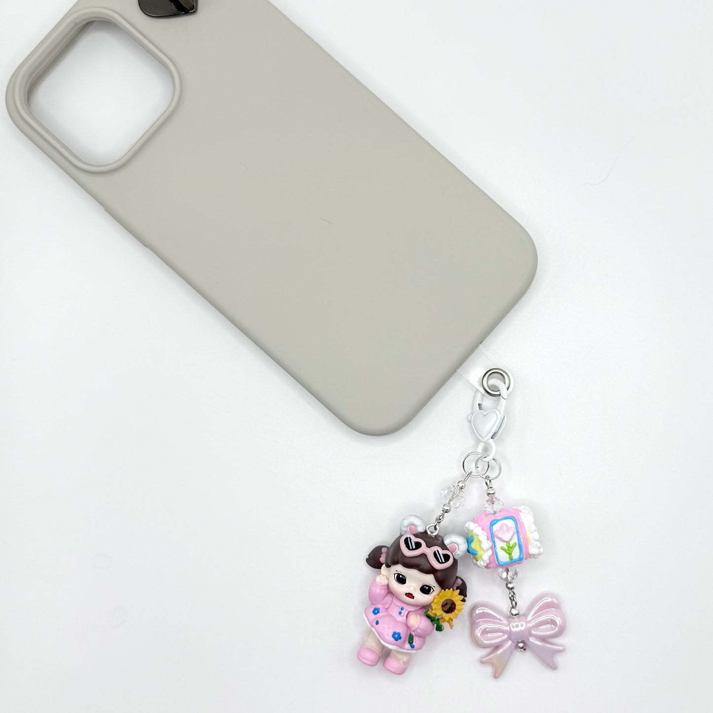 Zora Daisy Girl Mini Figure Keychain | Bag Charm | Phone Charm