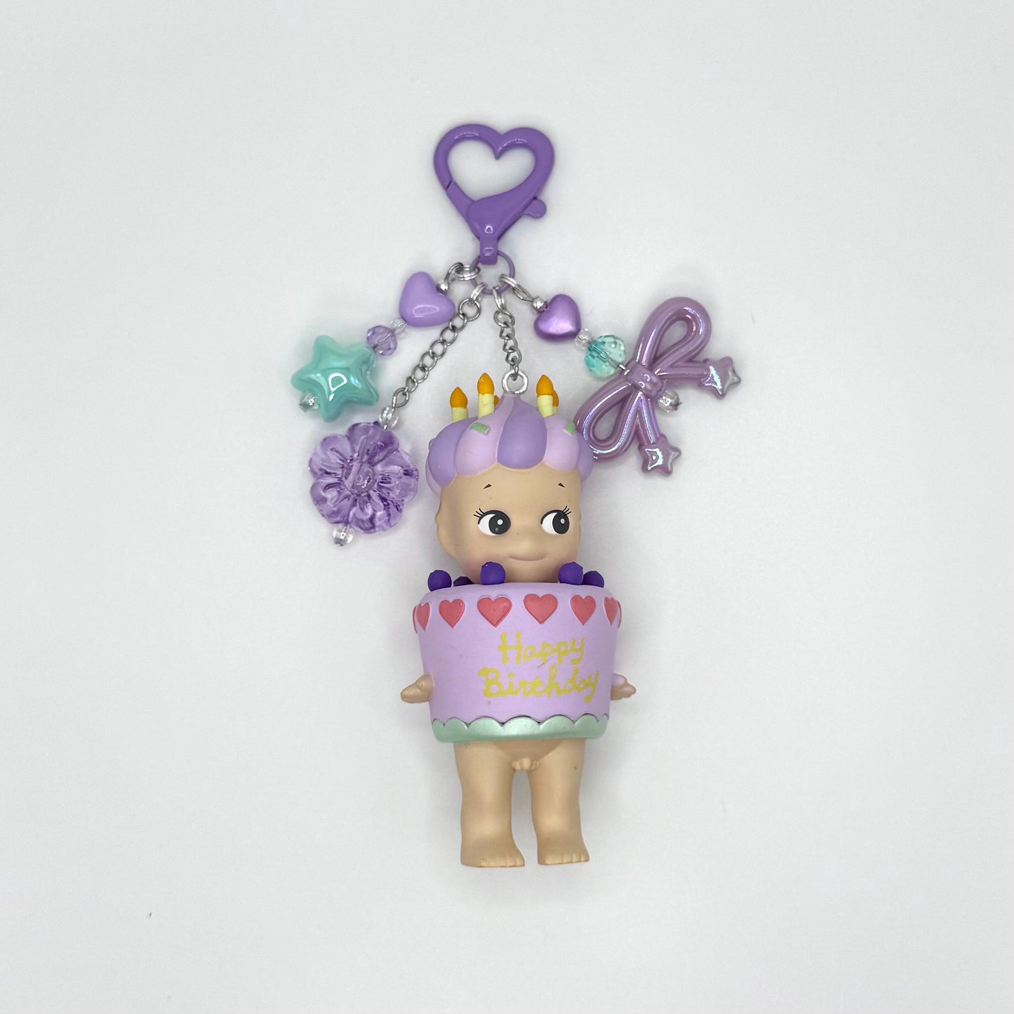 Sonny Angel Birthday Cake Keychains