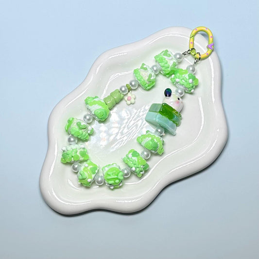 Pochacco inspired Cake Phone Strap | Bag Charm