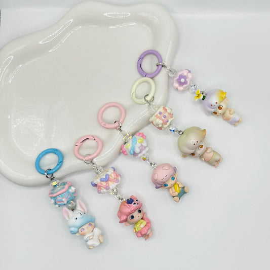 Dimoo Mini Figure Keychain | Bag Charm