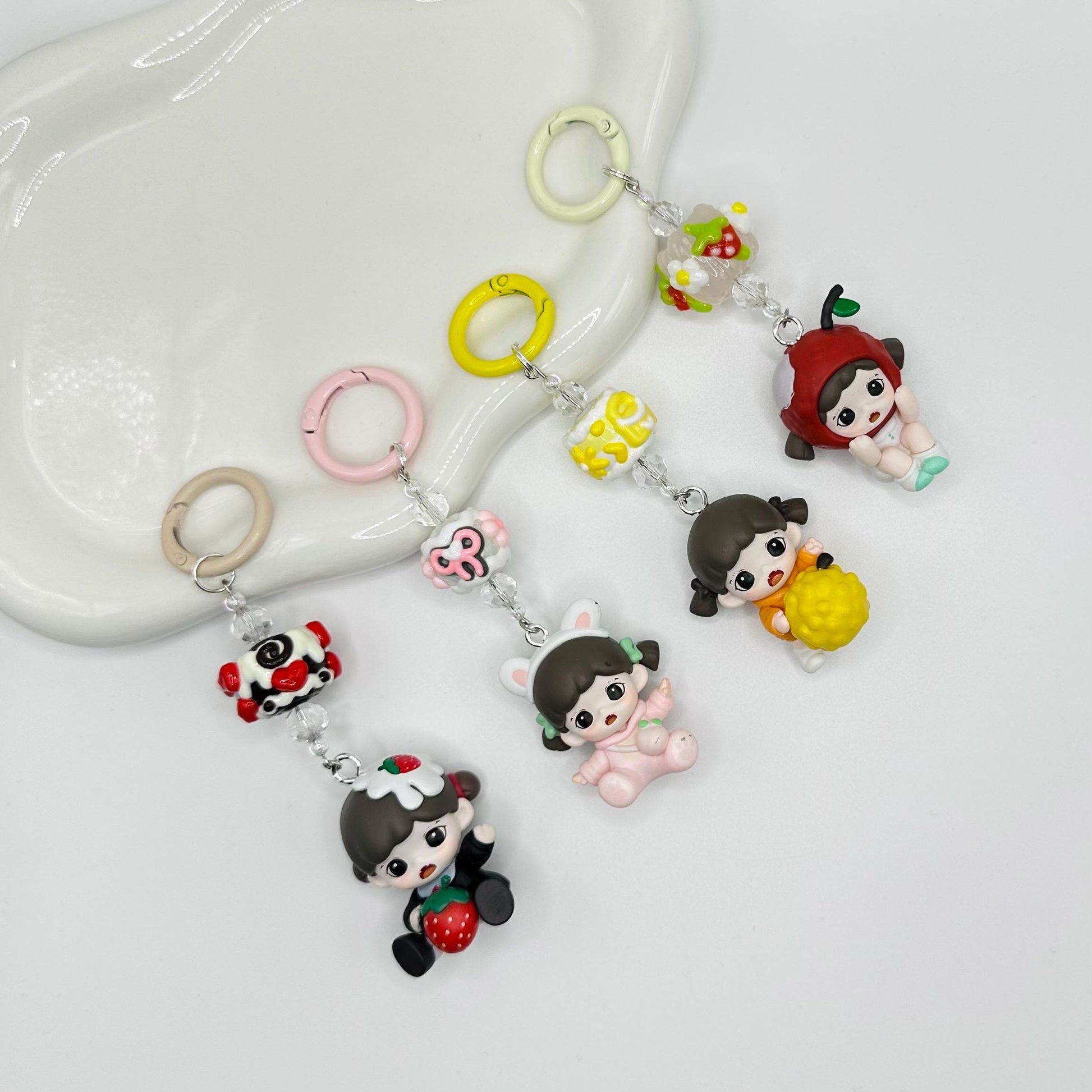 Zora Fruit Mini Figure Keychain | Bag Charm