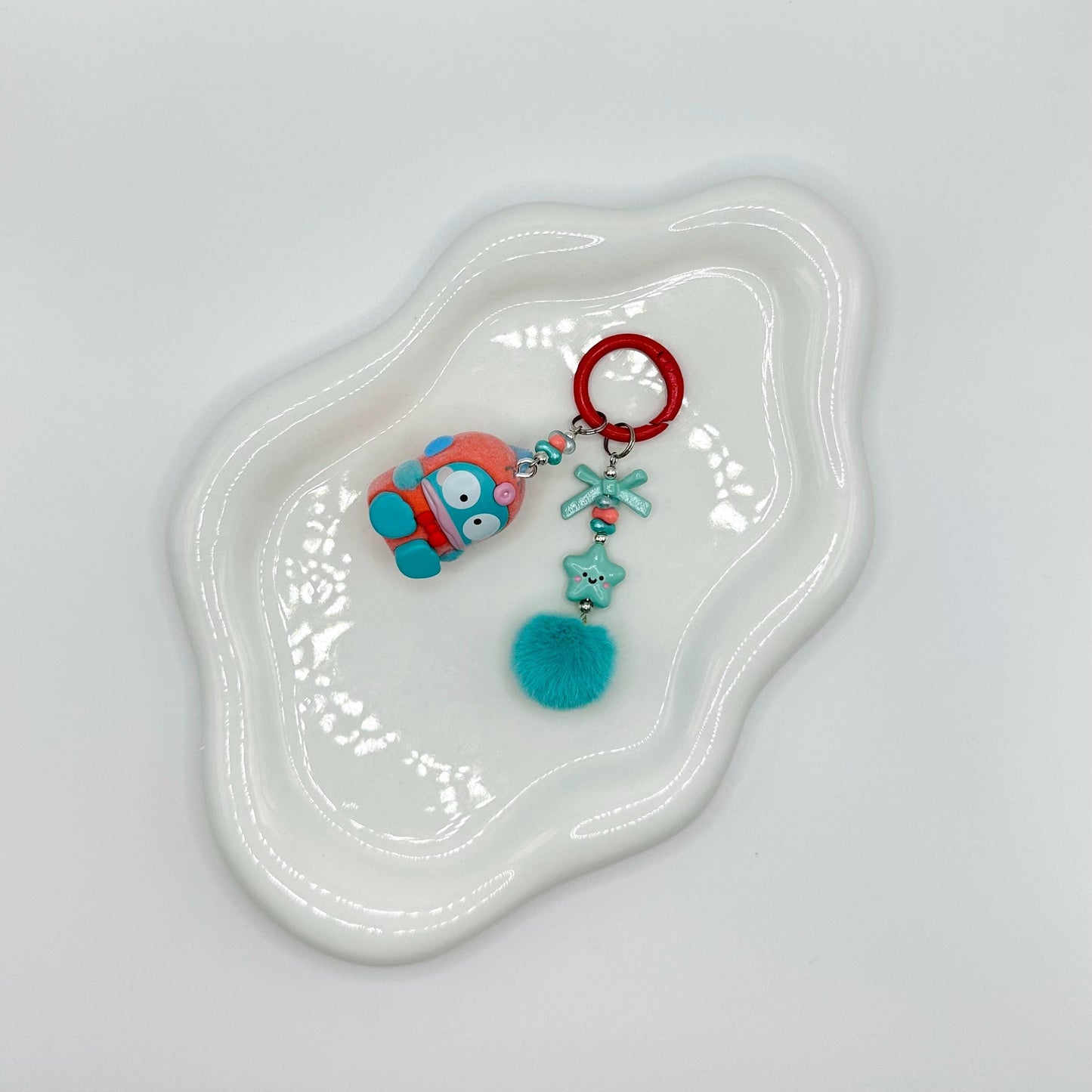 Sanrio Fuzzy Mini Figure Keychain | Bag Charm