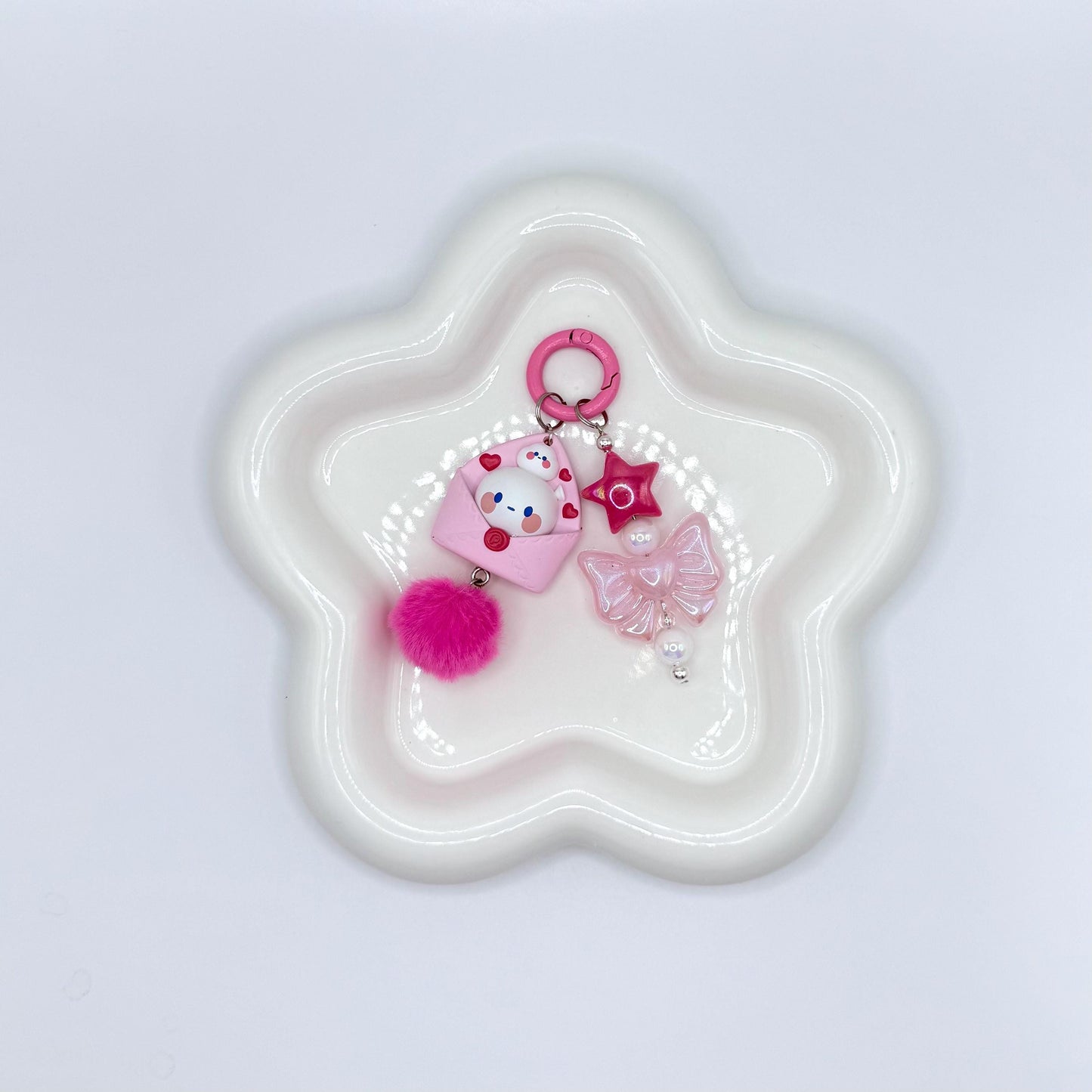 Love Letter Pop Bean figures Keychain | Bag charm | Phone charm | Handmade Beads | Popmart Bead