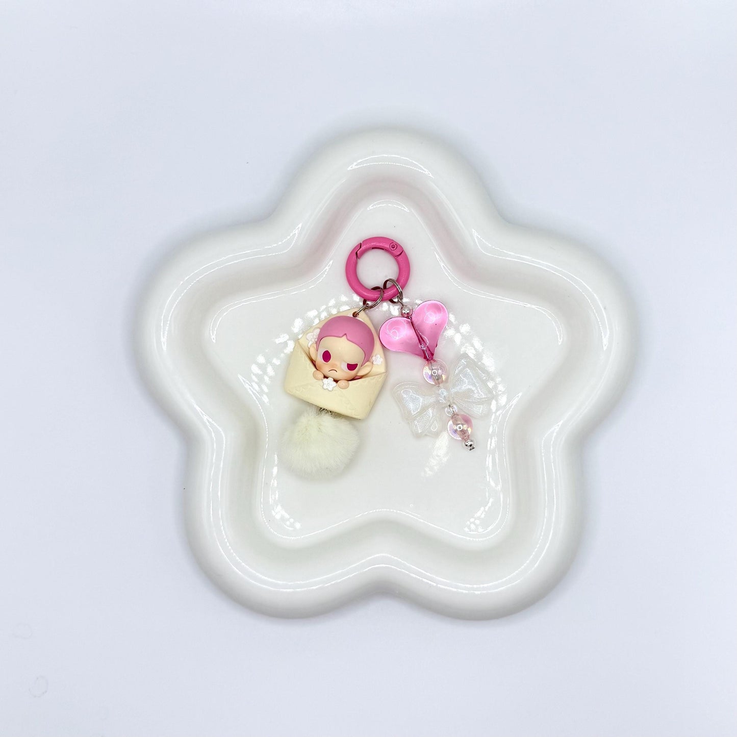 Love Letter Pop Bean figures Keychain | Bag charm | Phone charm | Handmade Beads | Popmart Bead