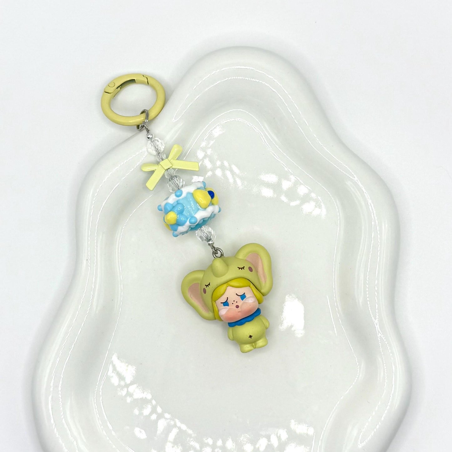 CryBaby Elephant Mini Figure Keychain | Bag Charm