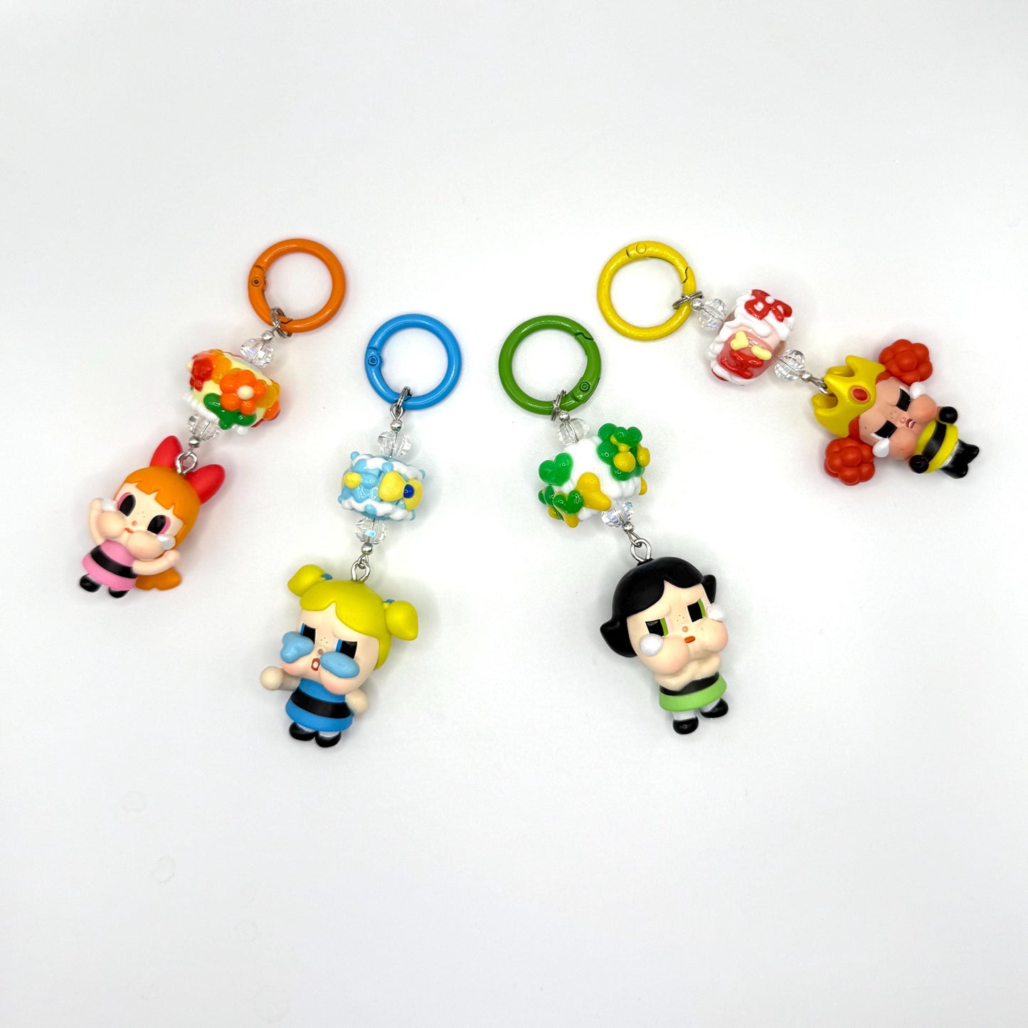 Powerpuff Girls CryBaby Mini Figure Keychain | Bag Charm