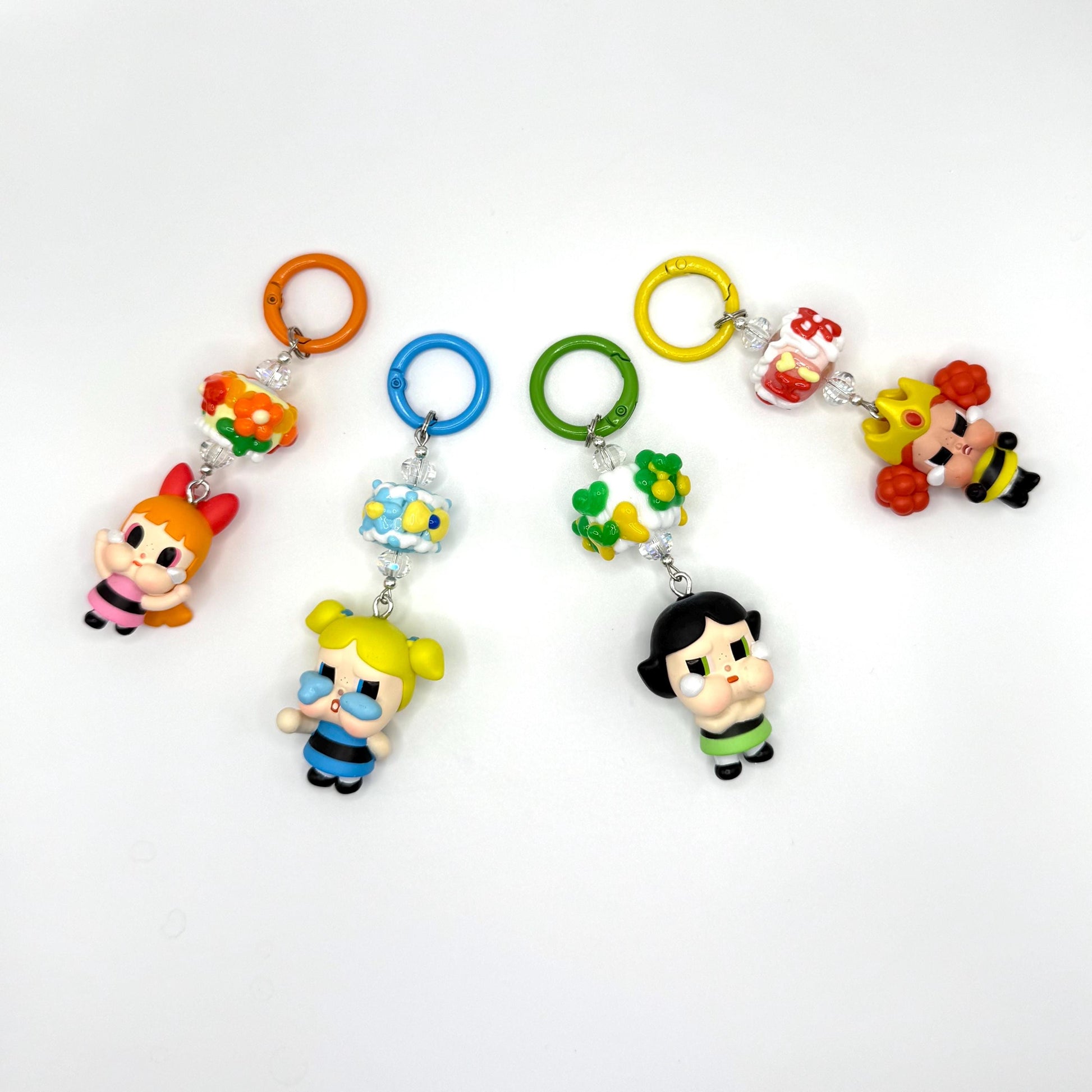 Powerpuff Girls CryBaby Mini Figure Keychain | Bag Charm