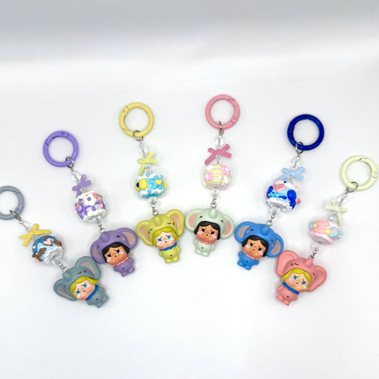 CryBaby Elephant Mini Figure Keychain | Bag Charm