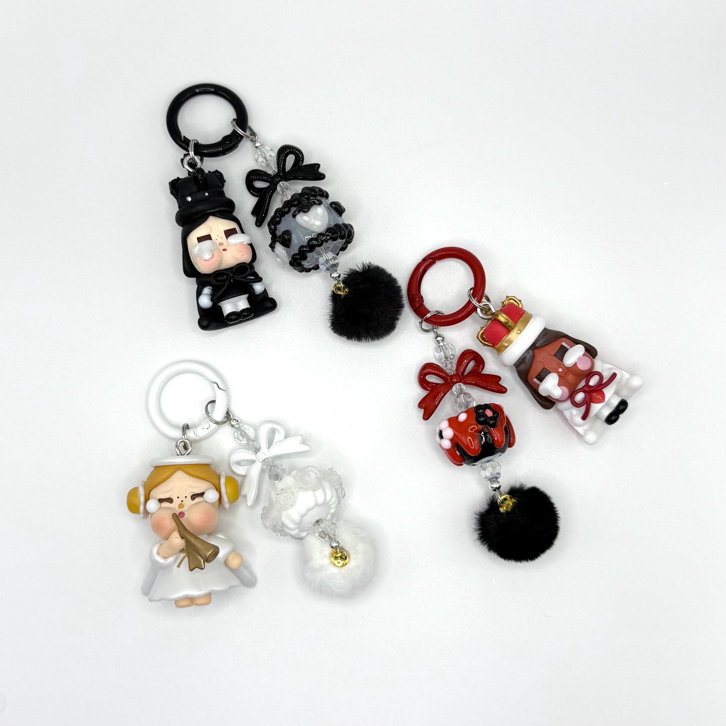 Queen CryBaby Mini Figure Keychain | Bag Charm