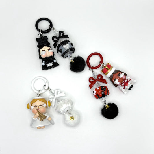 Queen CryBaby Mini Figure Keychain | Bag Charm