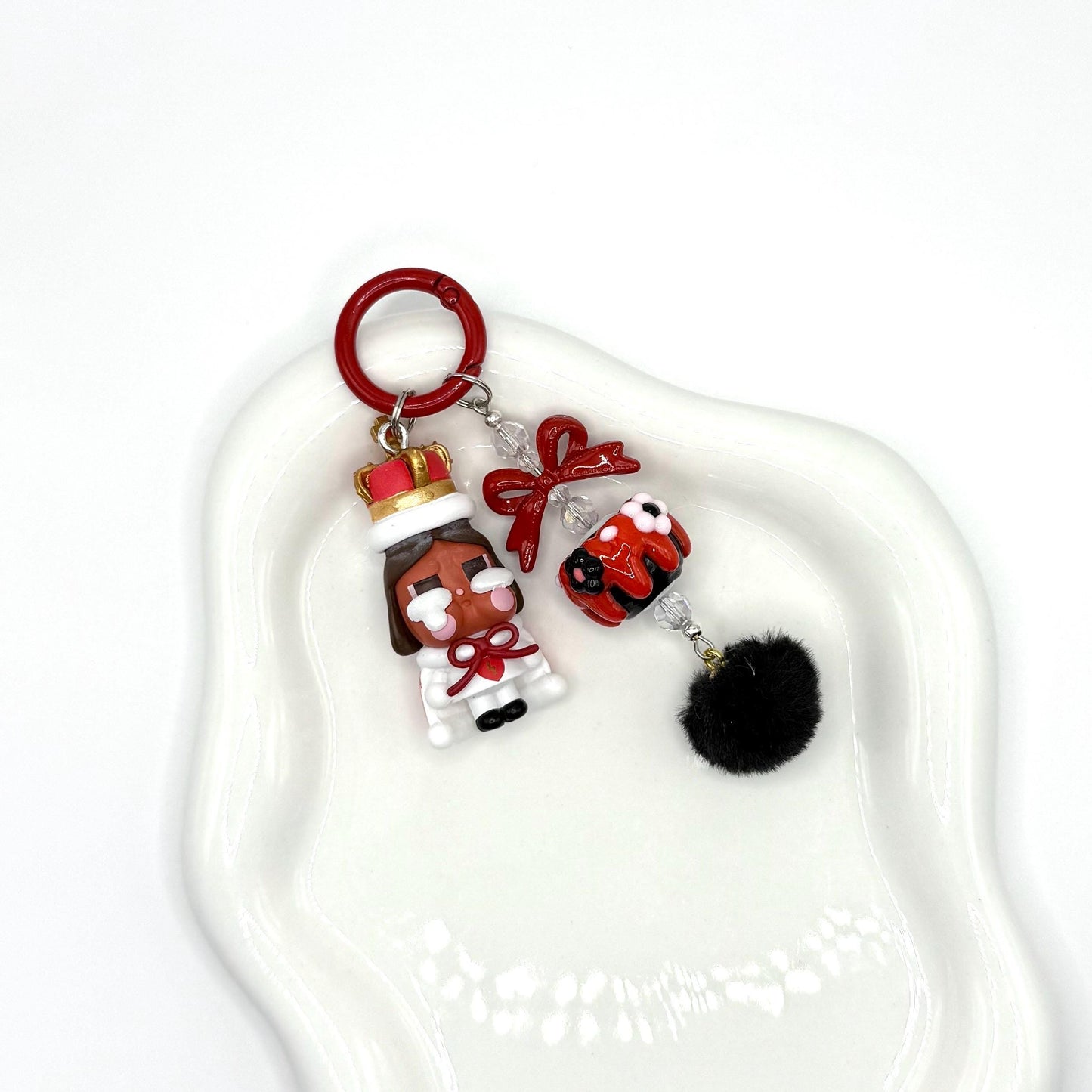 Queen CryBaby Mini Figure Keychain | Bag Charm