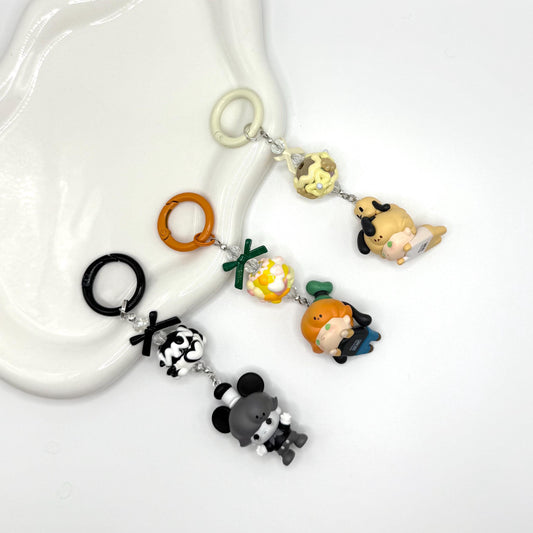 Dimoo x Disney authentic pop bean Mini Figure Keychain | Bag Charm