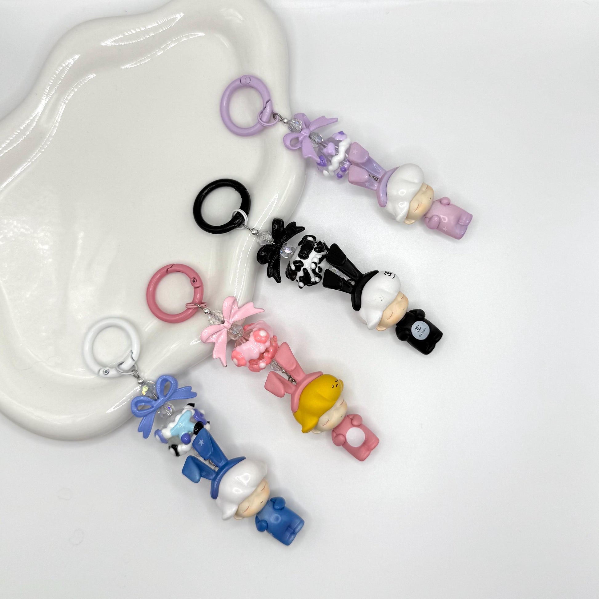 Dimoo Bunny Mini Figure Keychain | Bag Charm