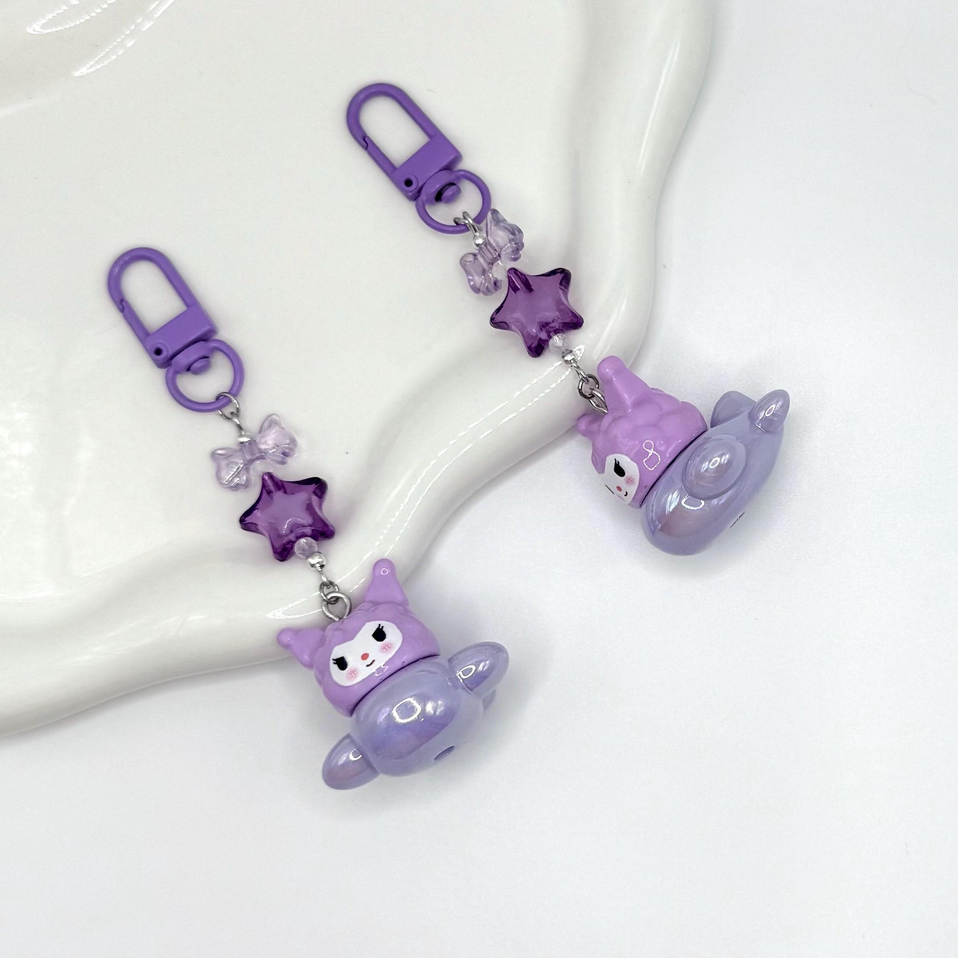 Sanrio inspired airplane Mini Figure Keychain | Bag Charm