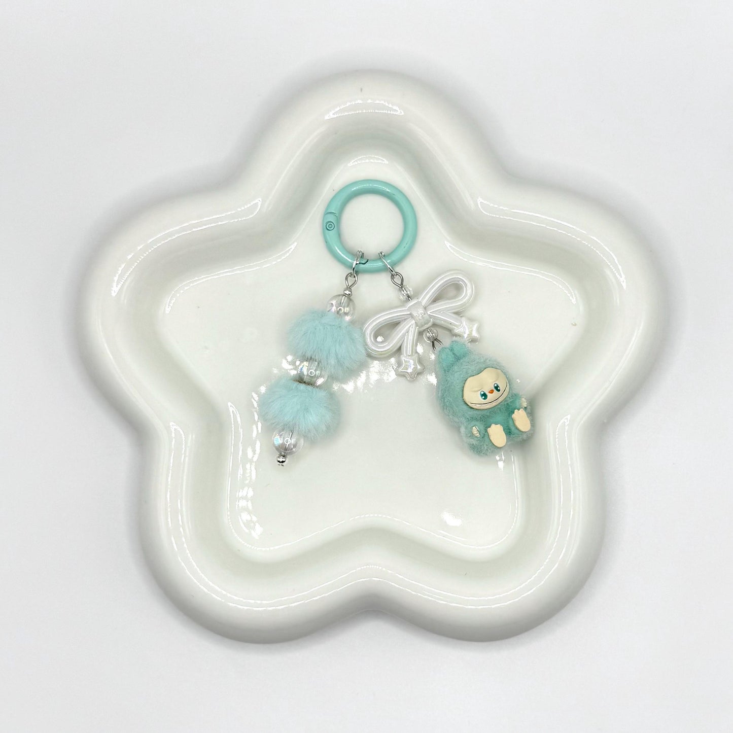 Labubu Sitting Mini figure Keychain | Bag Charm
