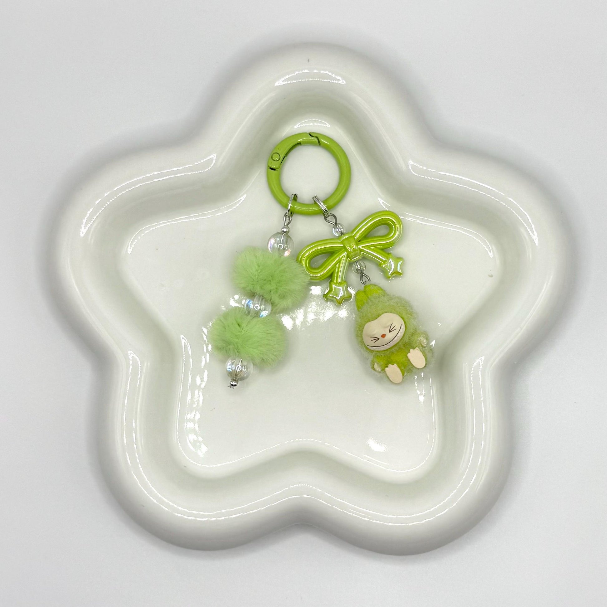 Labubu Sitting Mini figure Keychain | Bag Charm