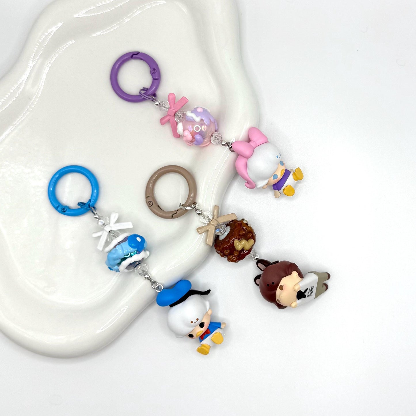Dimoo x Disney Authentic Pop Bean Mini Figure Keychain | Bag Charm