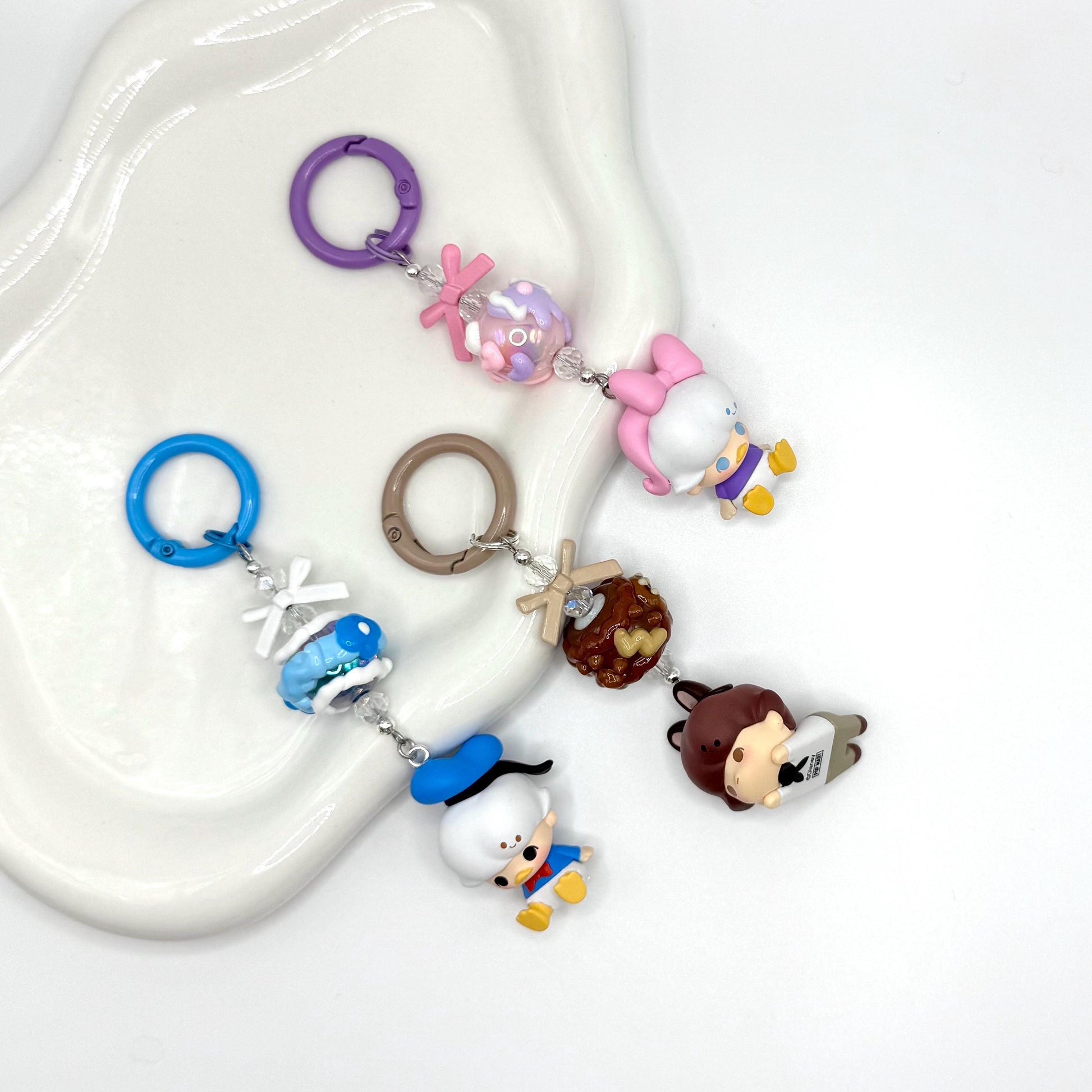 Dimoo x Disney Authentic Pop Bean Mini Figure Keychain | Bag Charm