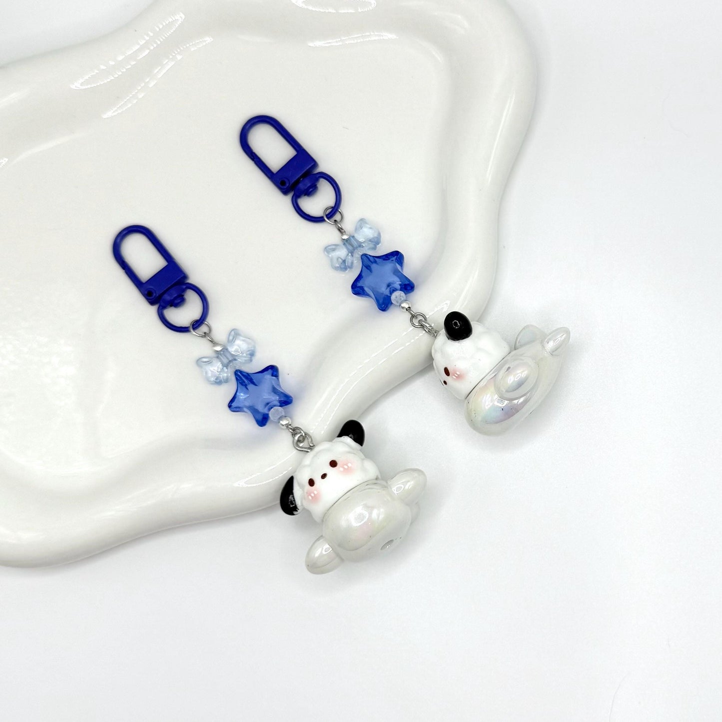 Sanrio inspired airplane Mini Figure Keychain | Bag Charm