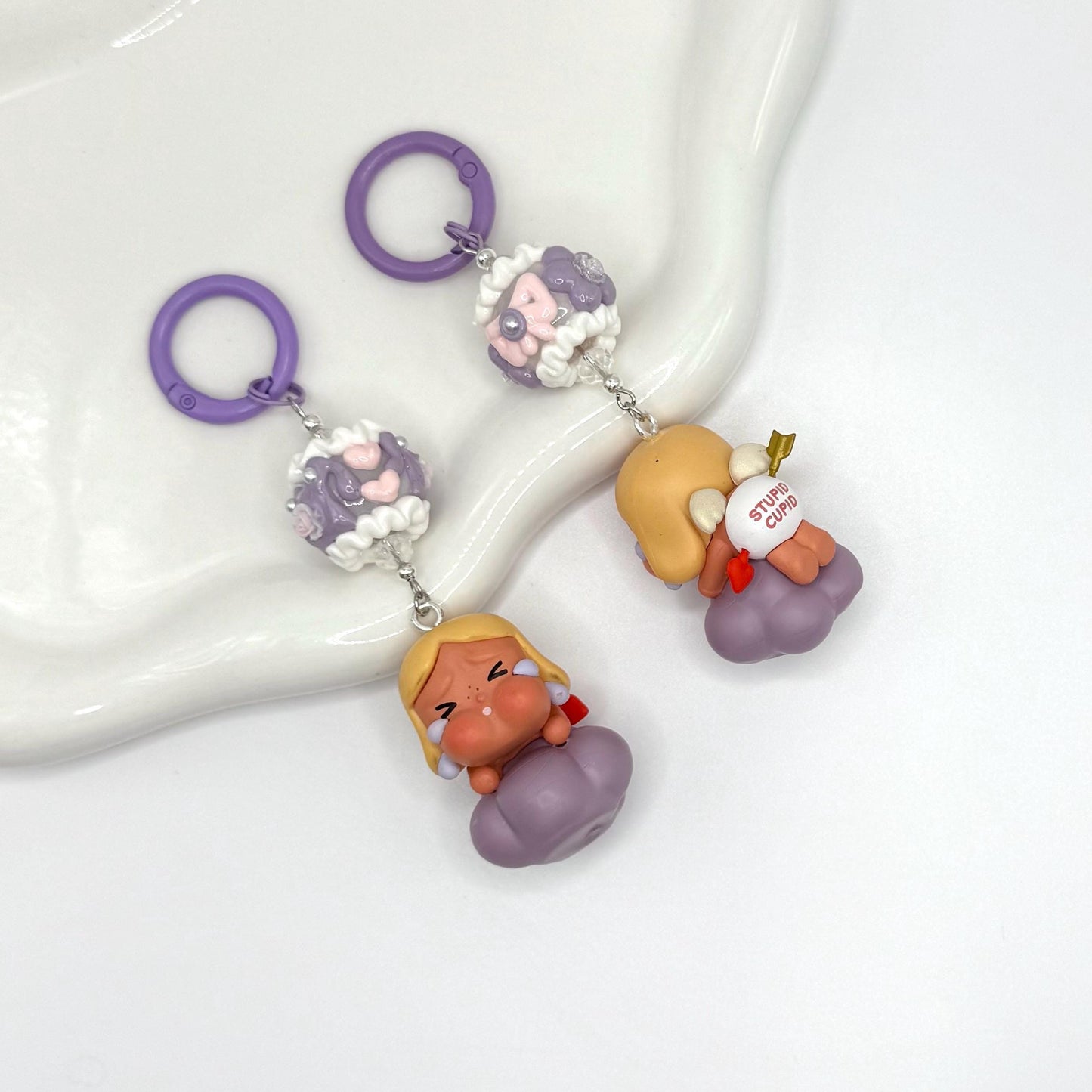 CryBaby Crying for Love Series Mini Figure Keychain | Bag Charm