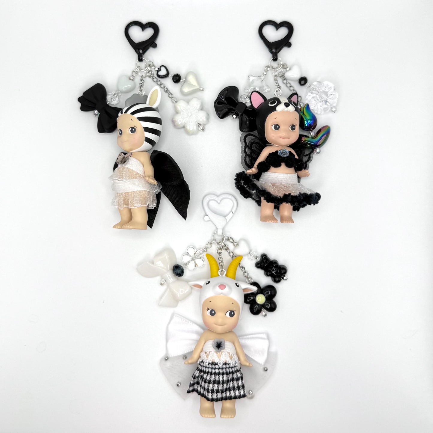 Sonny Angel Animal Series Keychain | Sonny Angel Outfit | Fairy wings | Y2K keychains